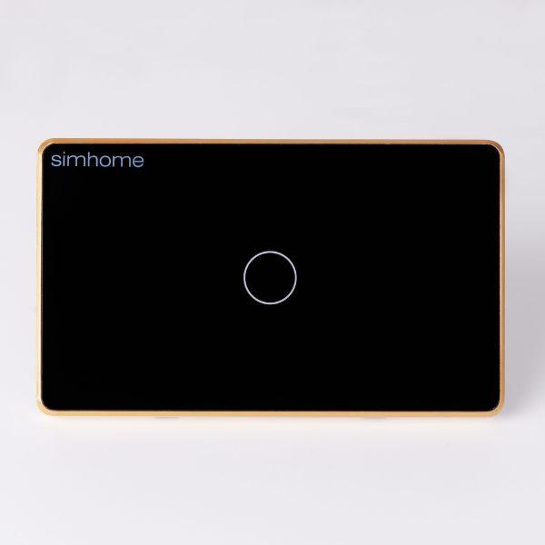 Công tắc cảm ứng WIFI SimHome S2 – Tiêu chuẩn – 1 nút