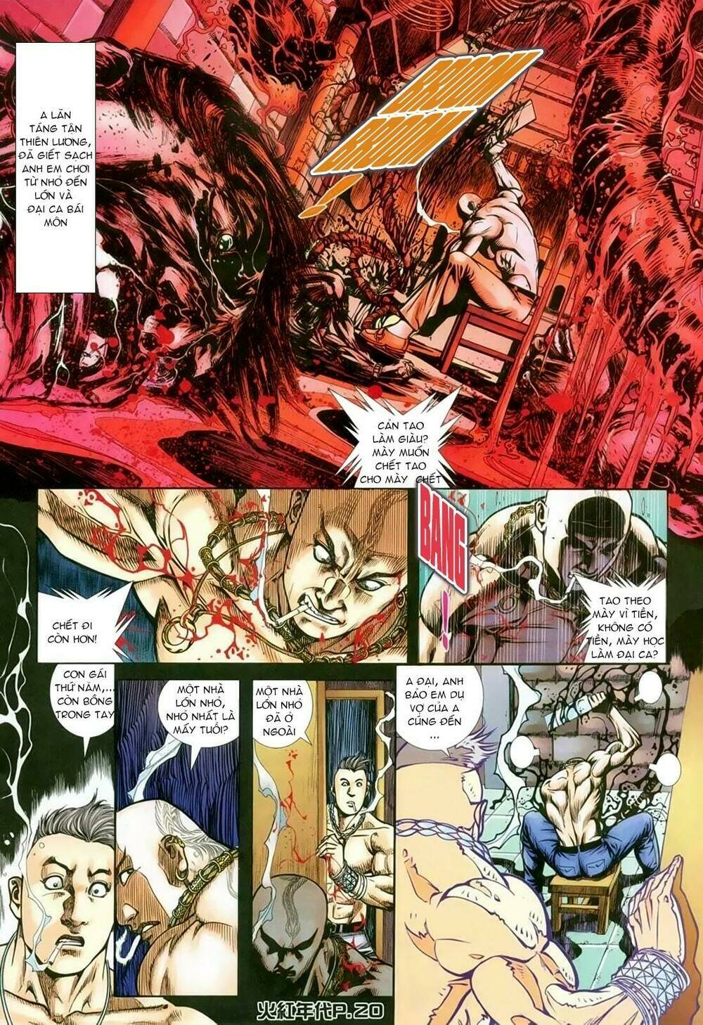 hỏa hồng niên đại hắc cốt đường chapter 138 16