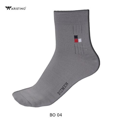 Tất Nam BIZMEN Cổ Cao ARISTINO Sợi Tre Cao Cấp, Kháng Khuẩn Khử Mùi Tốt BO01/04