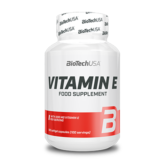 Viên Uống Vitamin E BiotechUSA Hộp 100 Viên