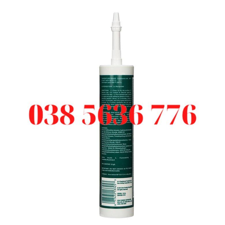 Dow Corning 737 Nhập Khẩu, Cách Điện, Không Thấm Nước, Trung Tính, Silicone Chịu Nhiệt Độ Cao