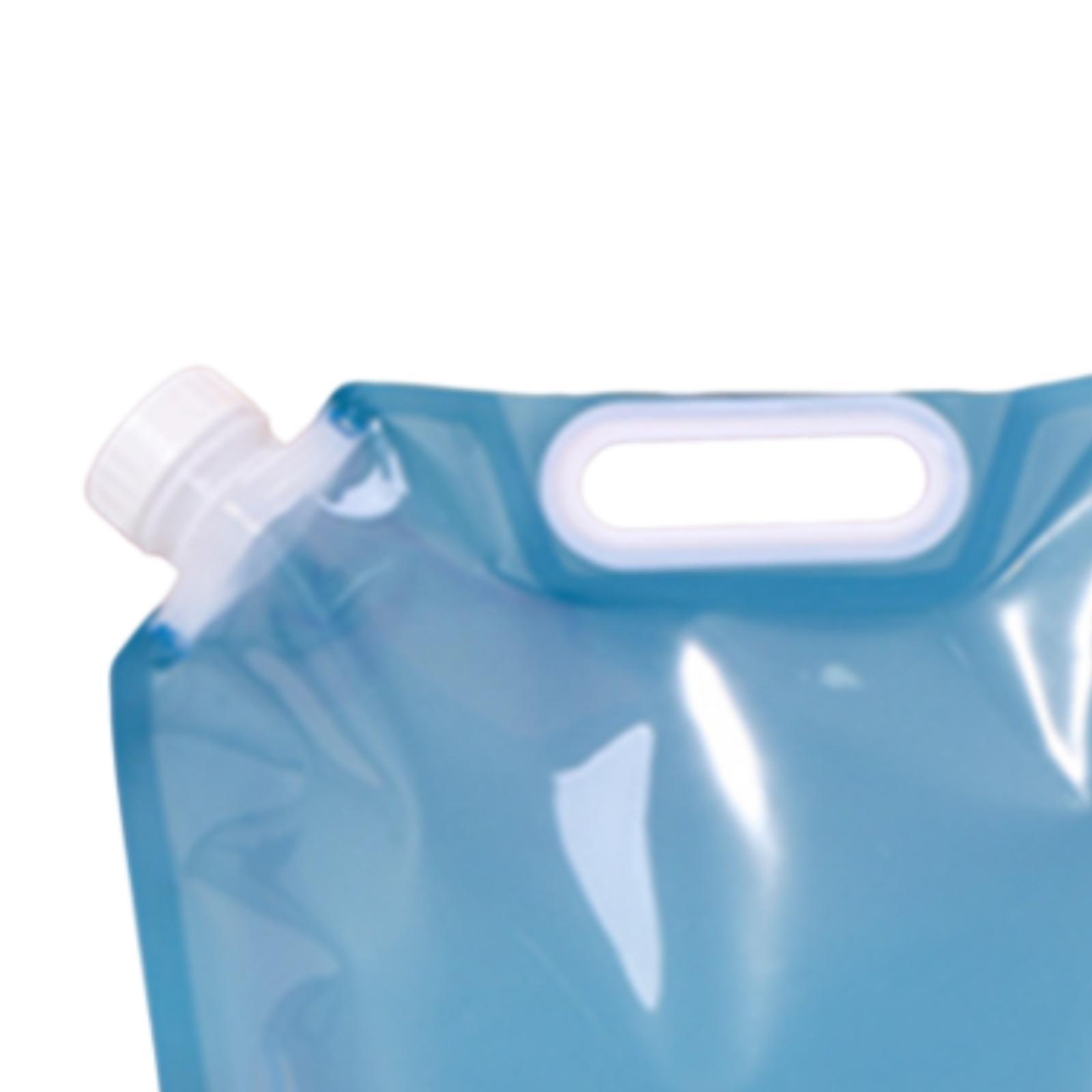Foldable Water Tank Container Bag 5L Outdoor Drinking Tool Durable 32.5x30cm