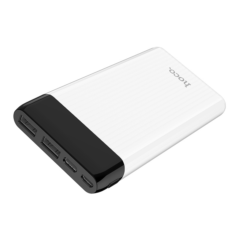 Pin sạc dự phòng 20000mAh Hoco hỗ trợ sạc nhanh 4 cổng J28A – Hàng chính hãng