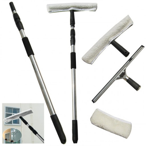 Bộ 2 cây lau kính có cán dài Nội địa Nhật Bản