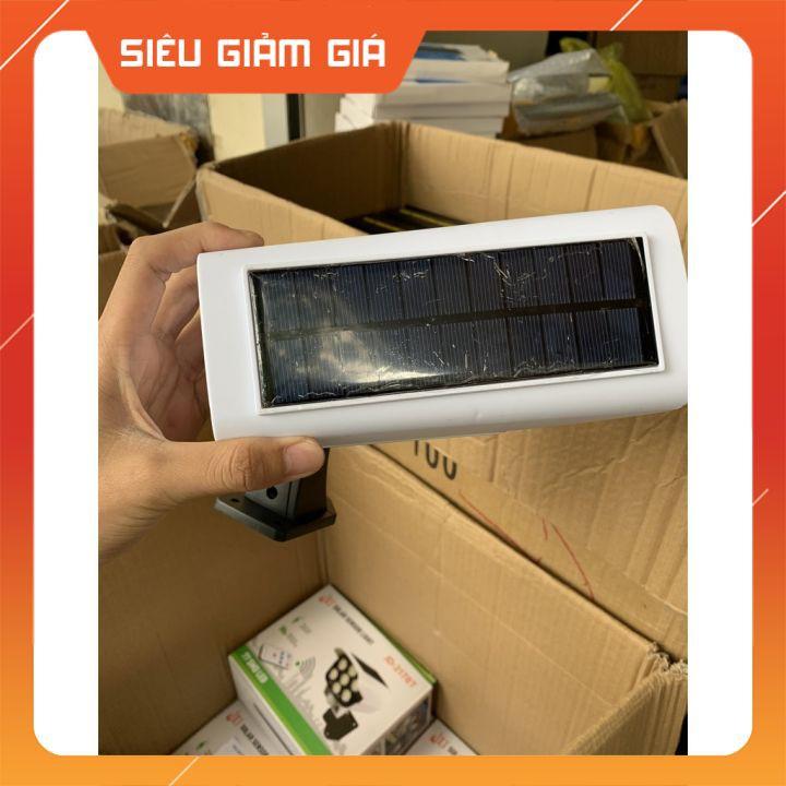 Đèn năng lượng mặt trời giả Camera chông trộm cảm ứng tự động bật, tắt, có điều khiển 3 chế độ sáng