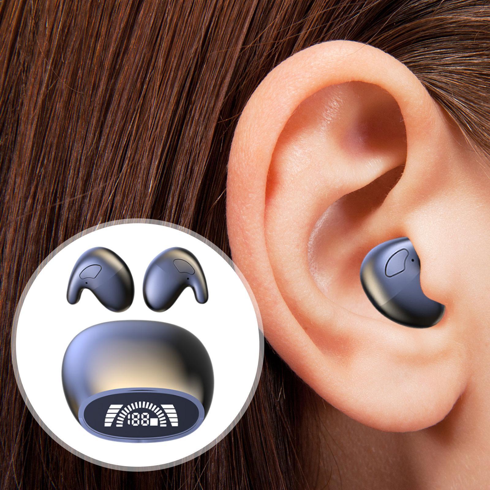 Sports Earbuds Noise Reduction Business Gaming Black