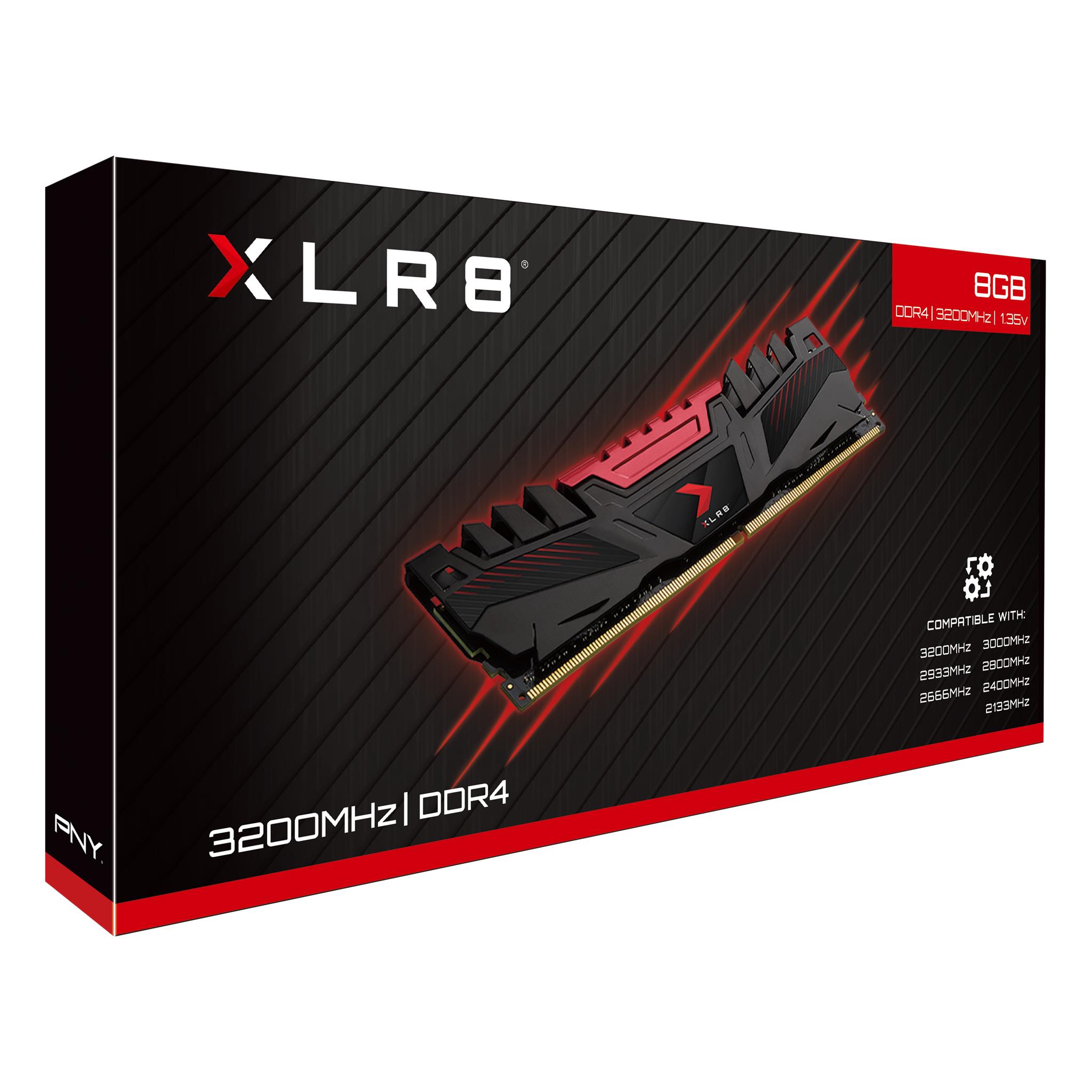 PNY XLR8 8GB DDR4 3200MHz Hàng Chính Hãng