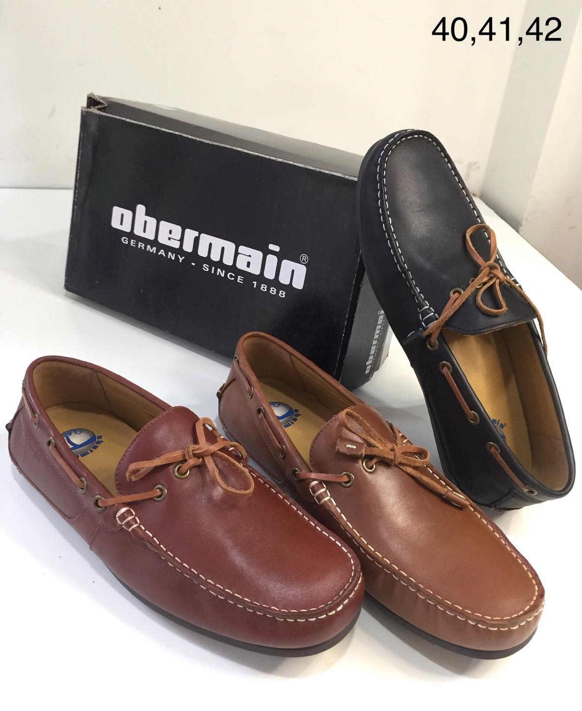 Giày lười da obermaint chinh hãng xách tay , thương hiệu cao cấp của Đức