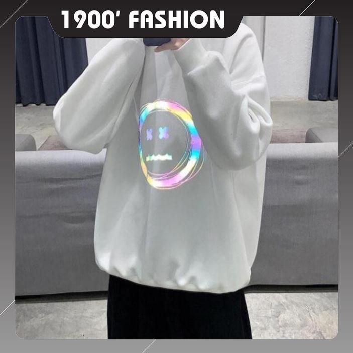 Áo Nỉ Sweater in hình mặt cười cực ngầu - Áo sweater dày dặn, áo sweater nam nữ đẹp,áo đôi đẹp