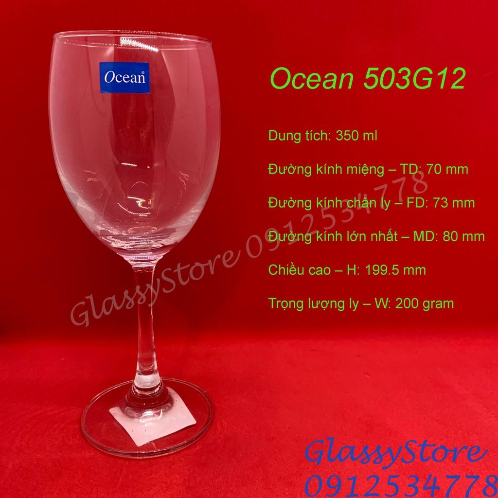 Ly rượu vang thủy tinh Ocean Duchess Goblet 1503G12 – 350ml