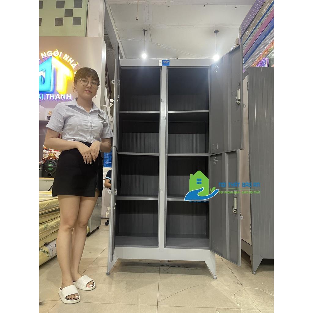 Tủ hồ sơ văn phòng 4 cửa cao 1m8 SƠN DẦU - BA