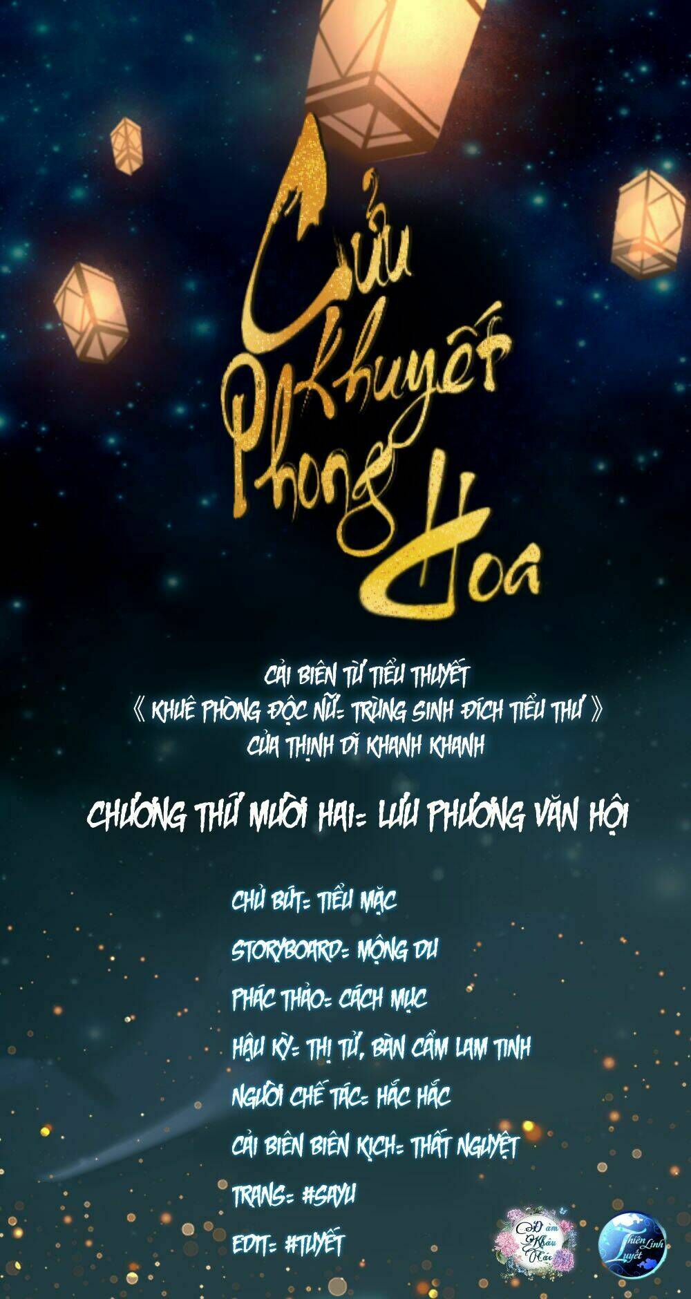 cửu khuyết phong hoa chapter 12 1