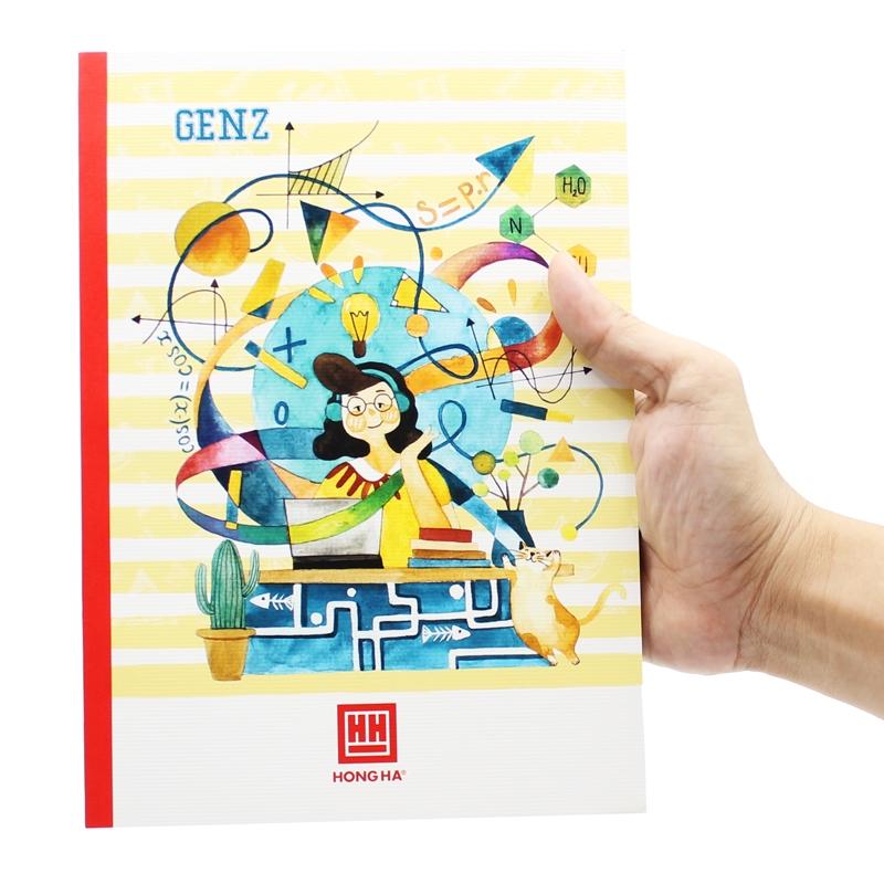 Vở Kẻ Ngang 200 Trang 58gsm Pupil Gen Z - Hồng Hà 1101 (Mẫu Màu Giao Ngẫu Nhiên)