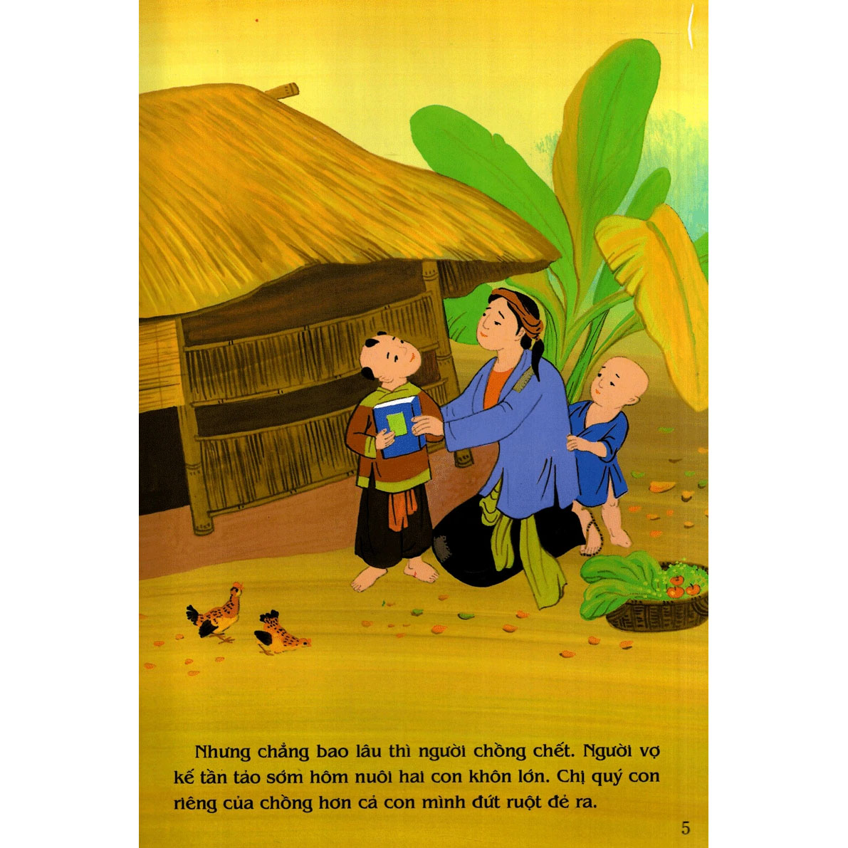 Tranh Truyện Dân Gian Việt Nam: Người Mẹ Kế Và Hai Con Trai [Tái bản 2023]