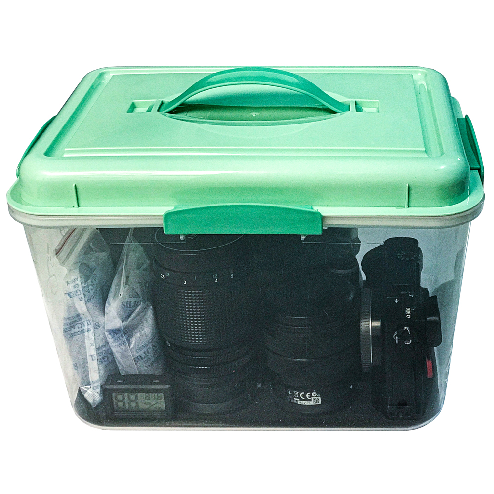 Combo hộp chống ẩm máy ảnh 10 lít - Hàng chính hãng