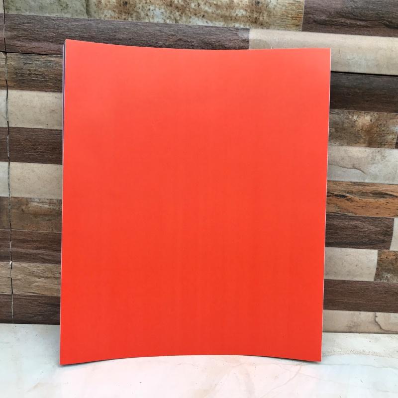 Giấy thủ công decal đề can màu A5 cm loại bóng cao cấp có kẻ mặt sau