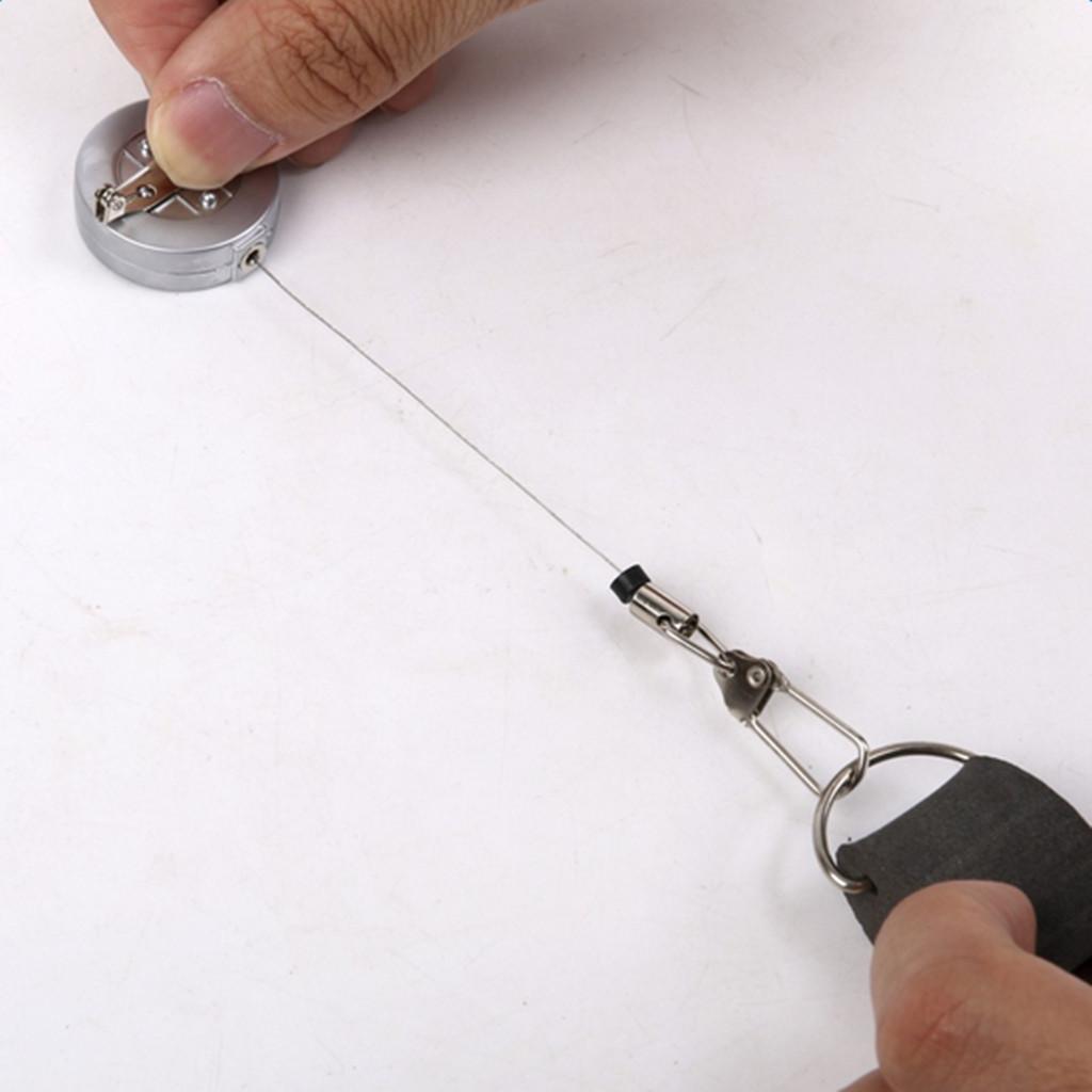 Portable Fly Fishing Rod Clip Holder with Fishing Zinger Multifunction Tool