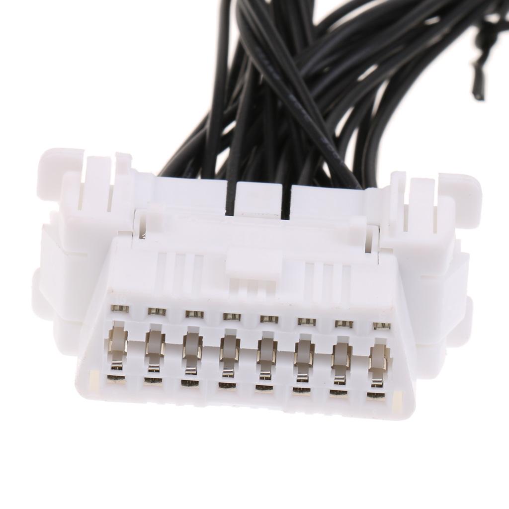 Car OBD2 Y Splitter Connector Extension Cable Wire