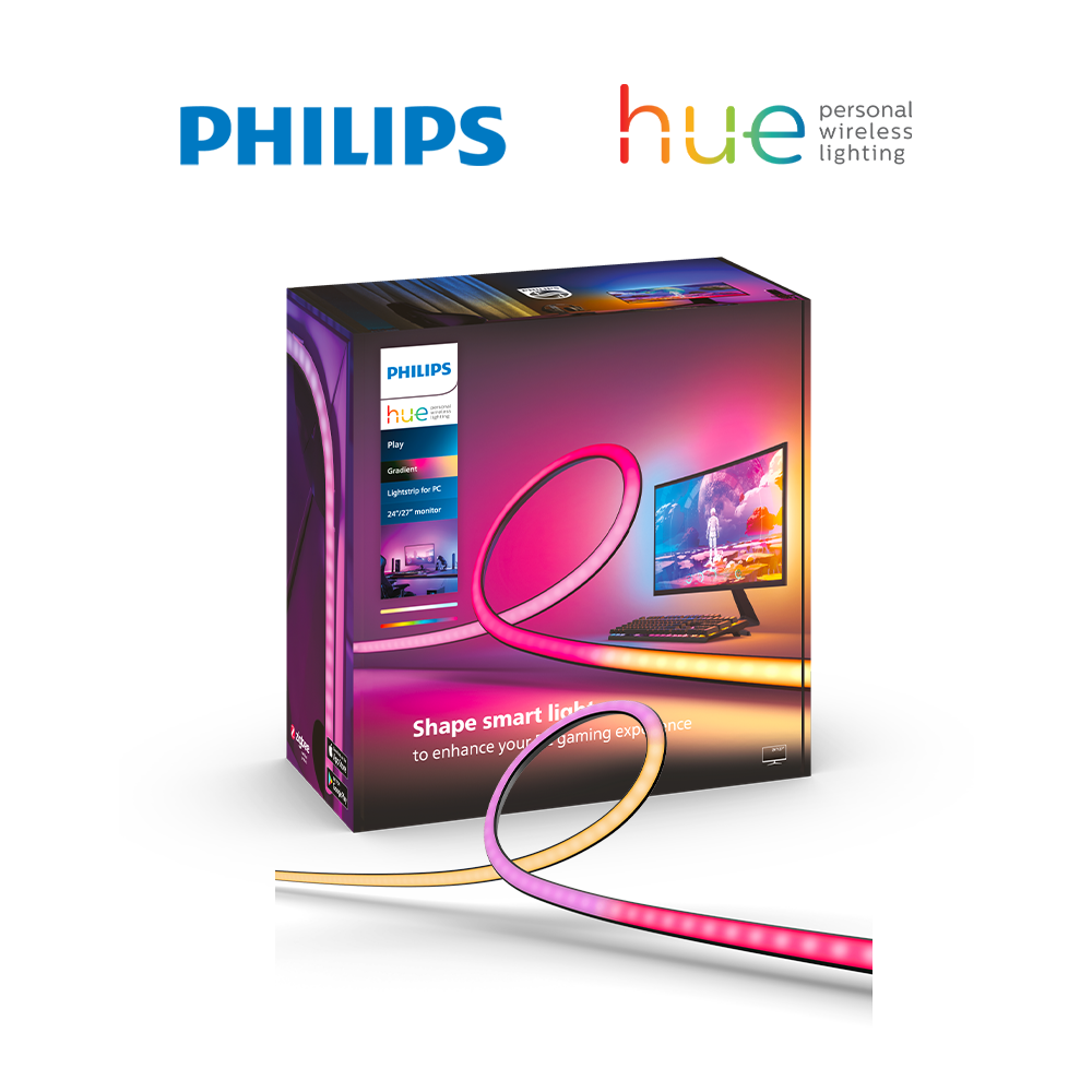 Đèn Philips Hue Play Gradient Lightstrip cho máy tính