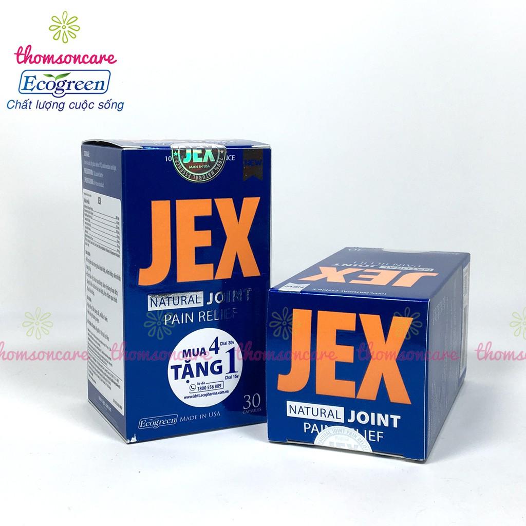 Viên uống bổ khớp Jex Max - Có tem tích điểm - Tái tạo sụn chứa Peptan, Chondroitin và Collagen