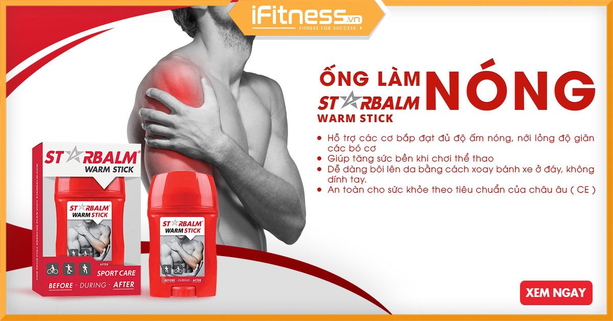 Ống làm nóng starbalm warm stick