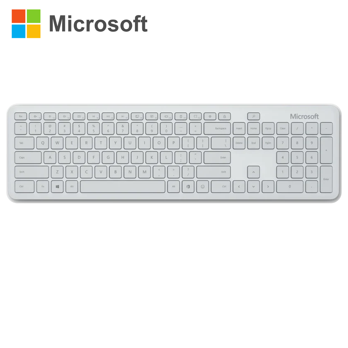 Bộ Bàn Phím Và Chuột Không Dây Bluetooth Microsoft QHG-00047 - Hàng Chính Hãng