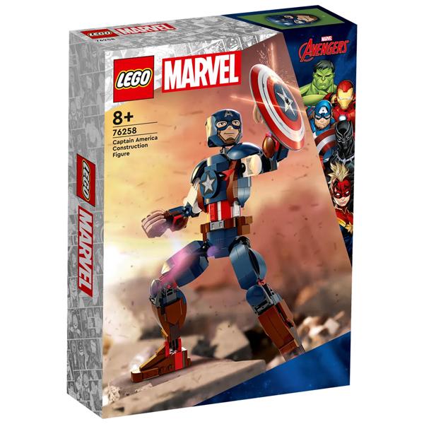 Đồ Chơi Lắp Ráp Mô Hình Đội Trưởng Mỹ Captain America - Lego Super Heroes 76258 (310 Mảnh Ghép)