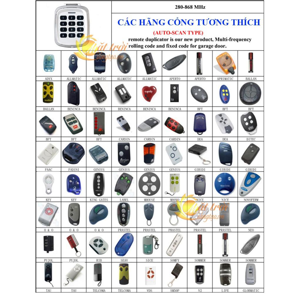 Wireless Keypad – Bàn phím điều khiển cửa cổng, cửa cuốn không dây