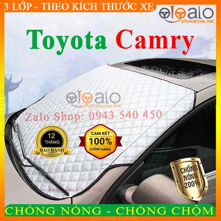 Bạt Phủ Ô Tô Toyota Camry Cao Cấp 3 Lớp Chống Nắng Nóng Chống Nước Chống xước | OTOALO