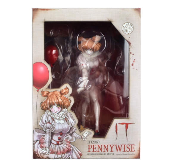 Mô hình Figure Phim ma kinh dị nữ Pennywise 19cm