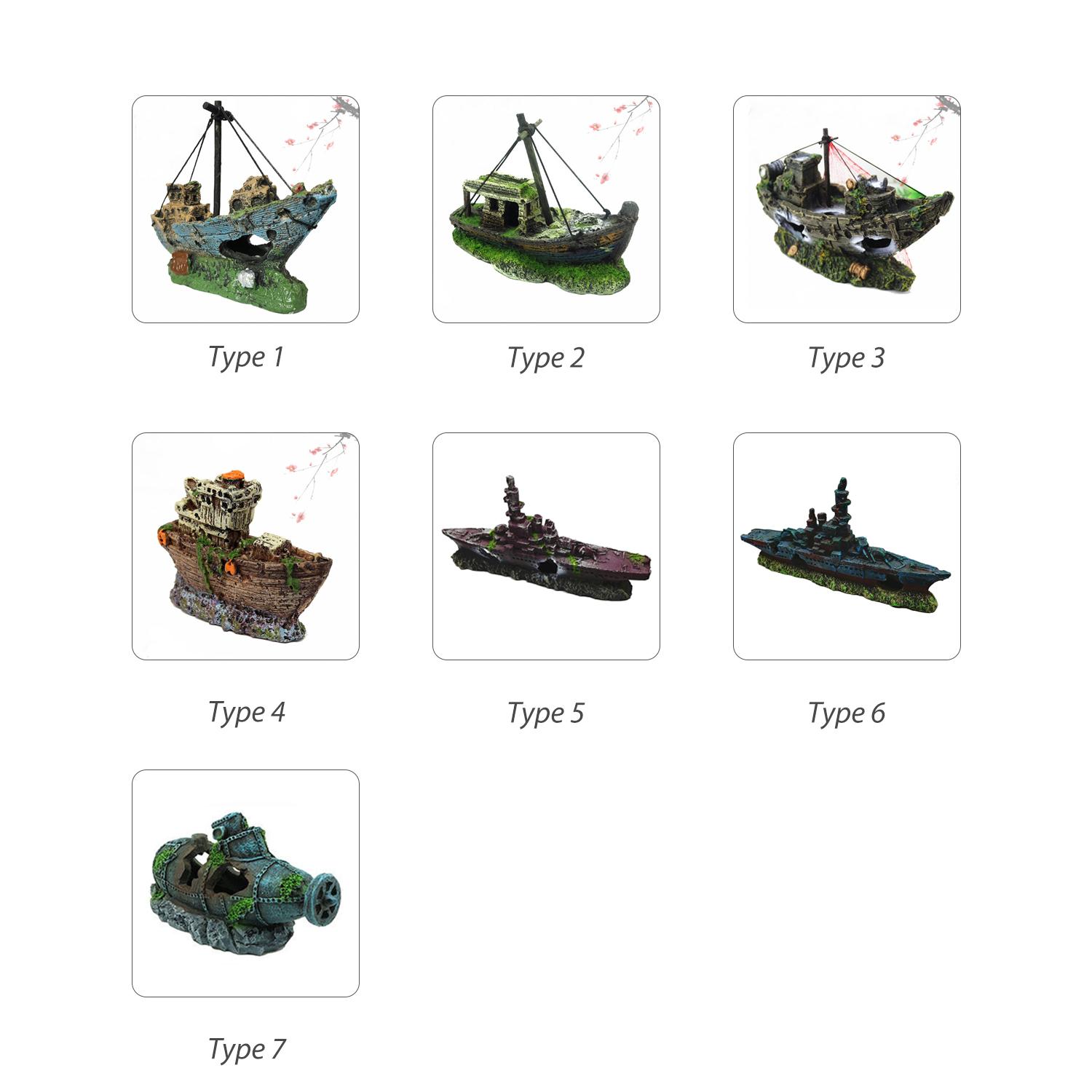 Đồ trang trí bằng nhựa dành cho bể cá