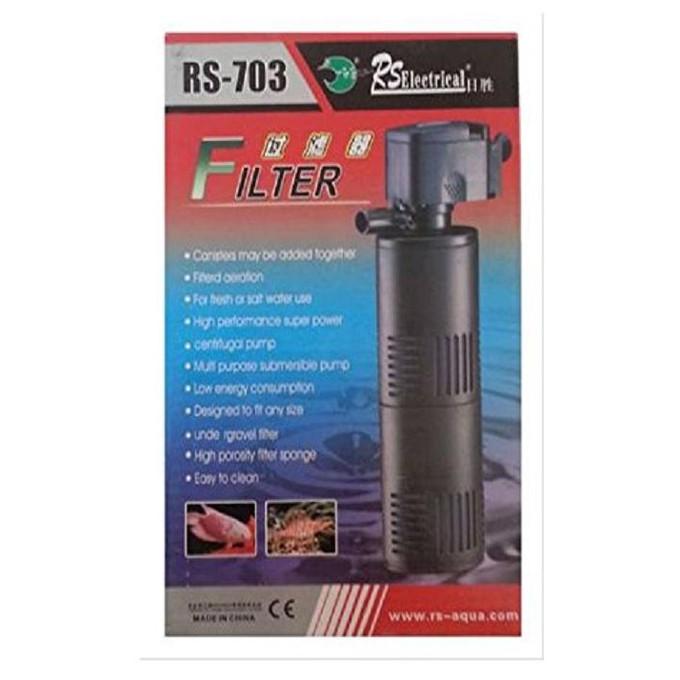 Máy lọc nước hồ cá vi sinh chuyên dụng dành cho bể cá cảnh gia đình RS 702 – RS 703