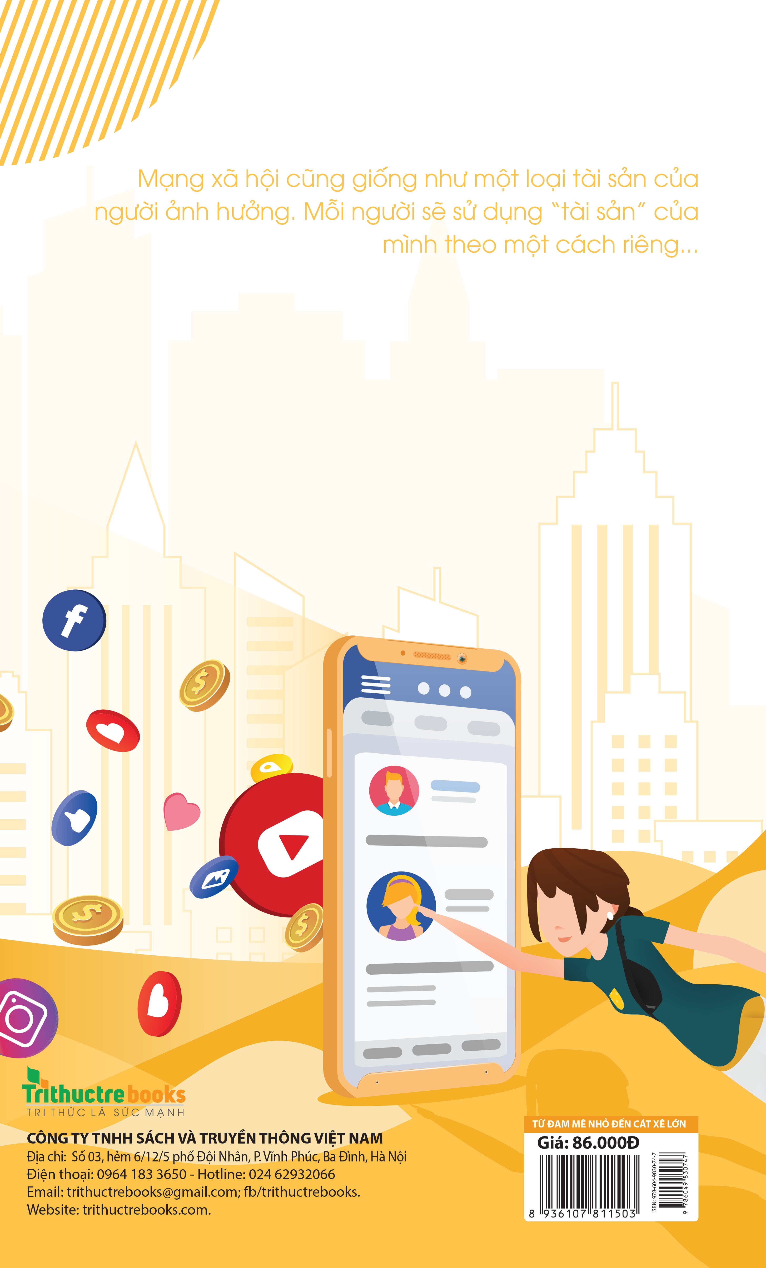 Đam Mê Nhỏ Đến Cát Xê Lớn - Infulencer Marketing Trong Thời Đại Số - Tác Giả Lê Đoàn Tú Uyên