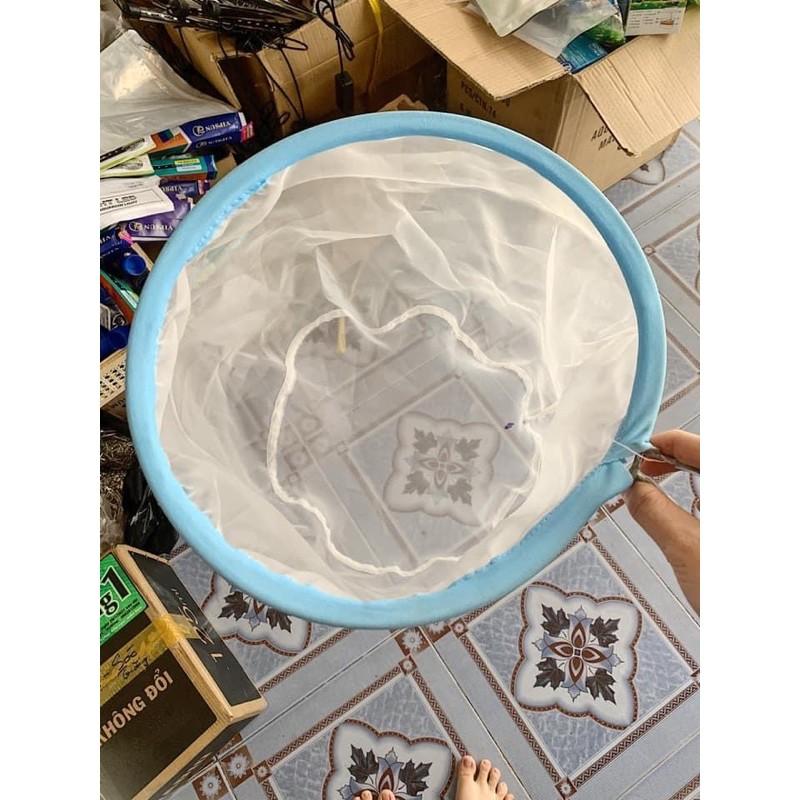 Vợt Siêu To Khổng Lồ Chuyên Vớt BoBo-Artemia-Cá Guppy-Cá 7 màu-Cá Vàng-Ranchu-Cá Betta-cá Rồng- Cá Mún-Cá Neon-Tôm-Tép
