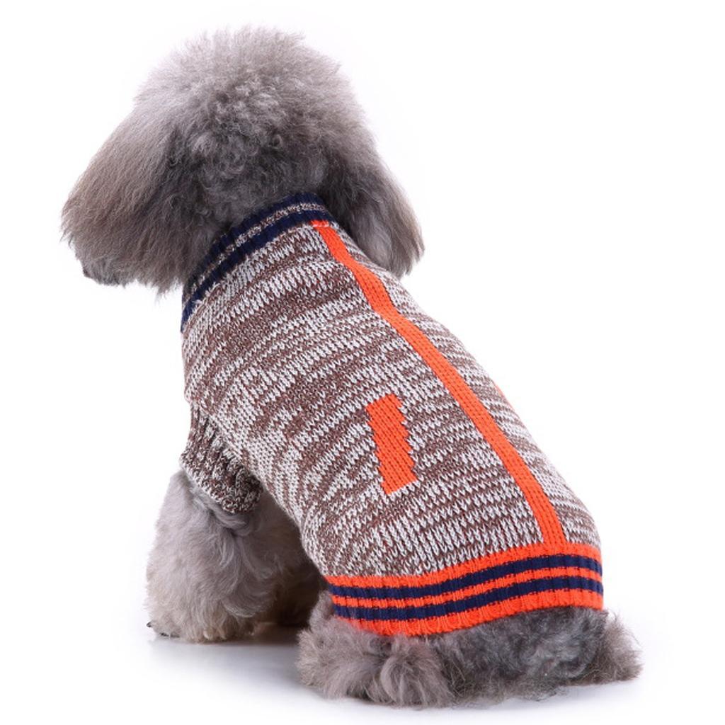 Dog Sweater Pet Puppy Thick Warm Clothes Jumper Winter Apperal