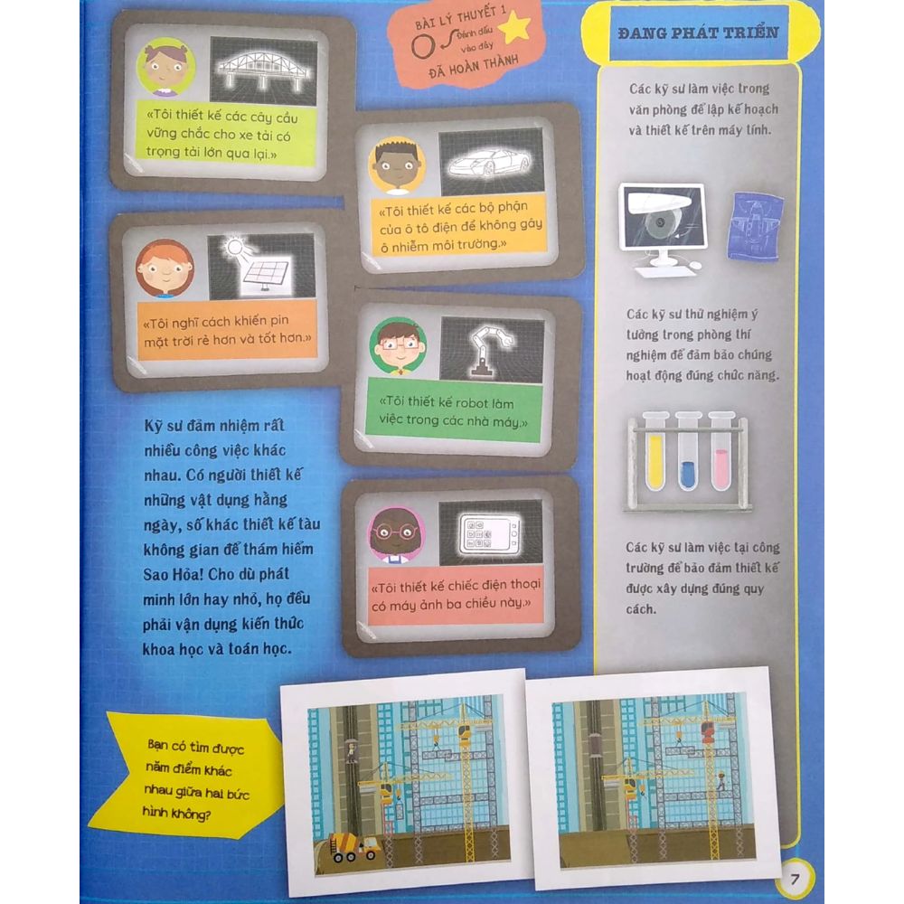 Tủ Sách Giáo Dục Stem: Kỹ Sư Tập Sự