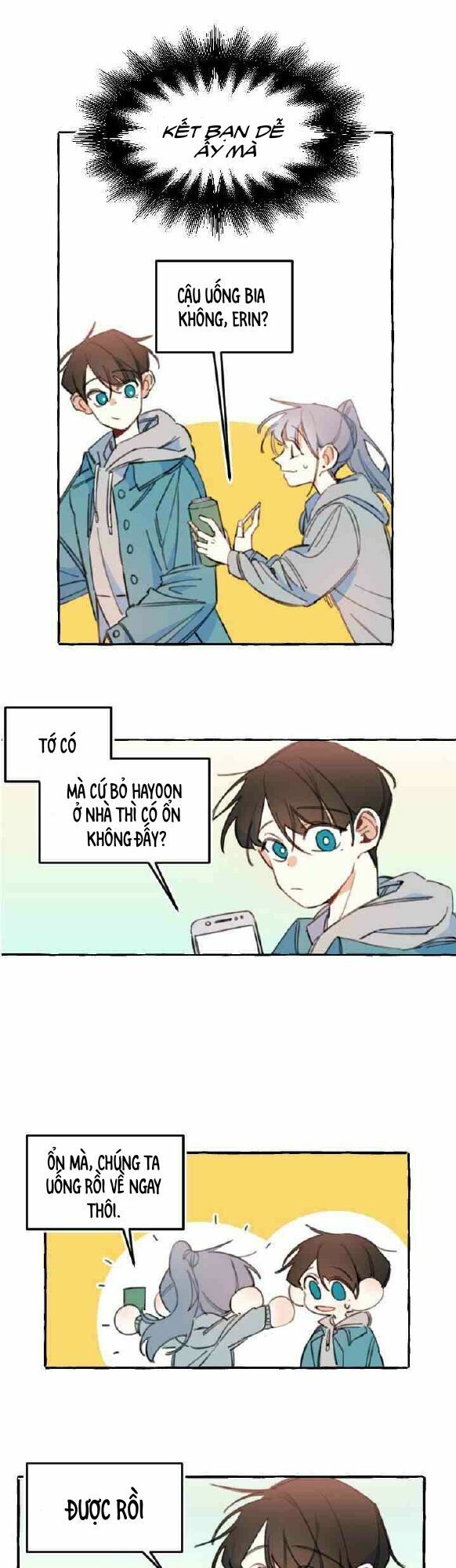 lời yêu thì cần app để dịch không? chapter 4 7