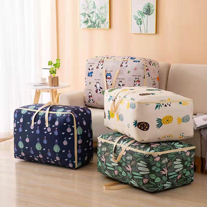 Mới Vải Oxford Túi Lưu Trữ Lớn Chống Thấm Nước Di Động Quần Áo Người Tổ Chức Gấp Tủ Quần Áo Người Tổ Chức Quần Áo Túi Bảo Quản
