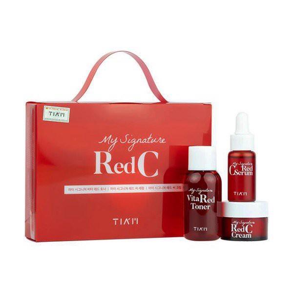 Bộ Kit dưỡng trắng Tiam My Signature Red C