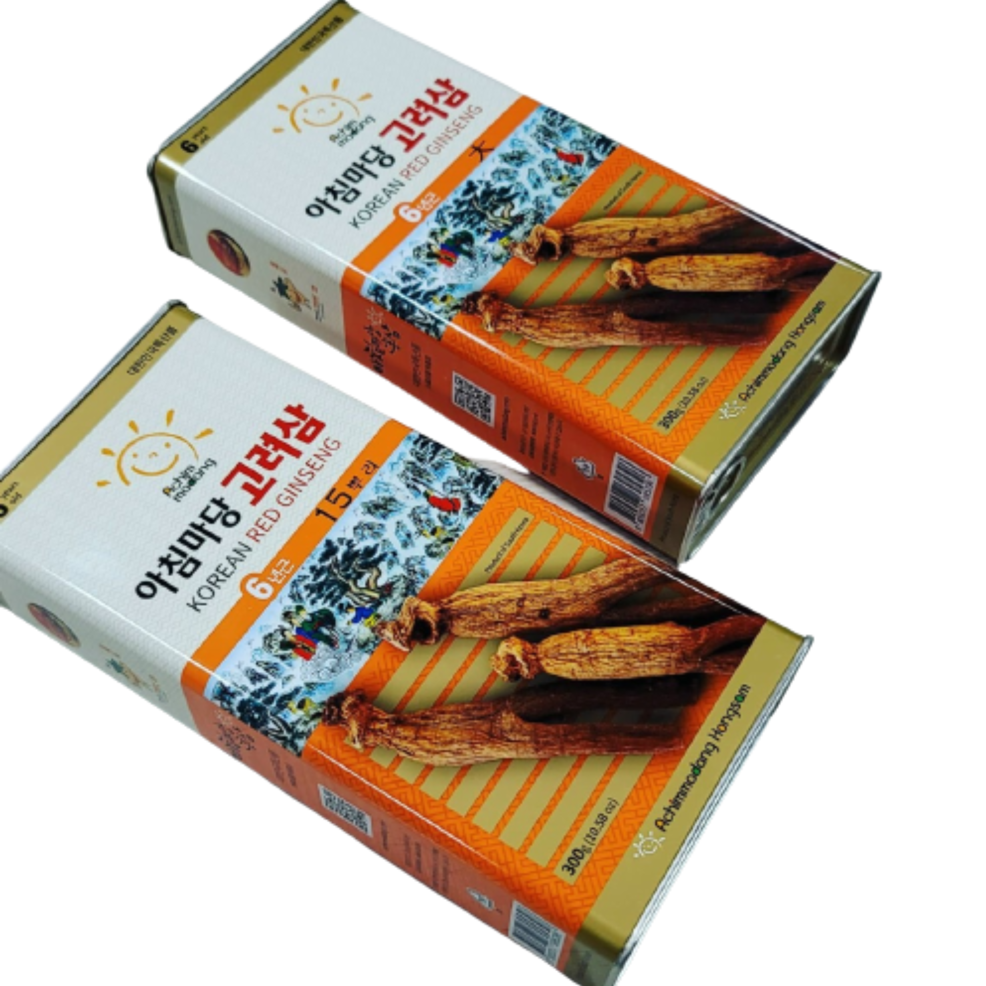 Nhân sâm củ khô thương hiệu cao cấp ACHIMMADANG hàn quốc hộp 300g x 20 Củ