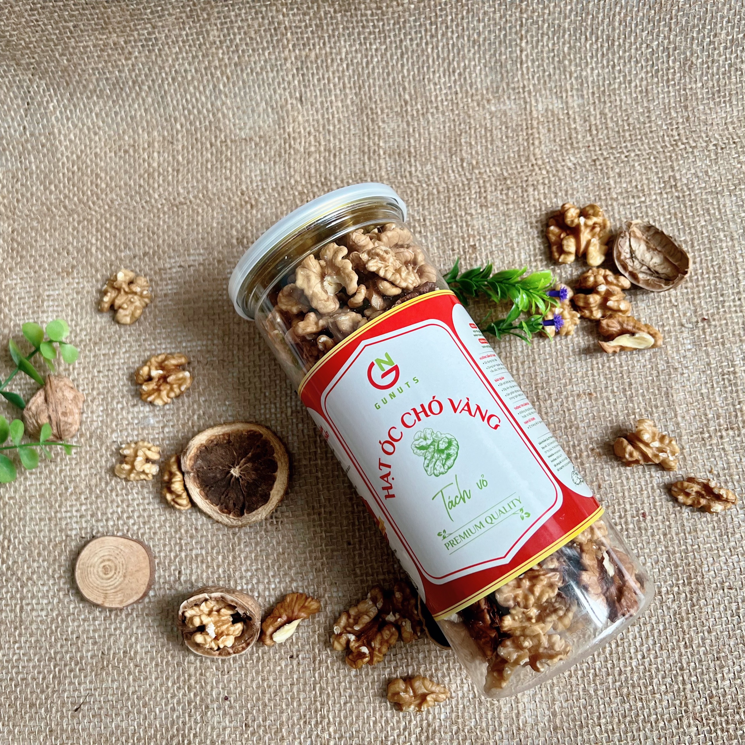 Hạt Óc Chó Vàng Gunuts, Nhân Hạt Óc Chó Vàng, Hạt Óc Chó Đã Tách Vỏ 500gr Cải Thiện Trí Nhớ Bổ Sung Dinh Dưỡng Cho Cả Bà Bầu Và Trẻ Nhỏ