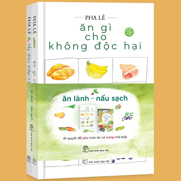 Combo 2 Cuốn: Ăn Lành - Nấu Sạch