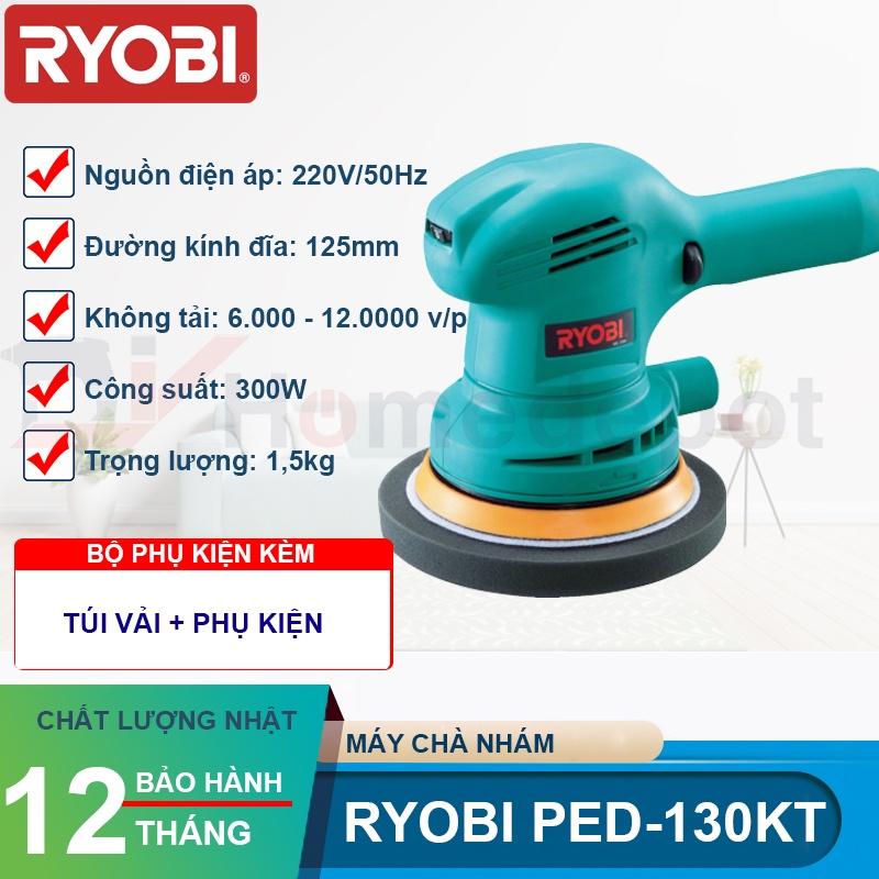 Máy chà nhám tròn 300W Ryobi Kyocera PED-130KT