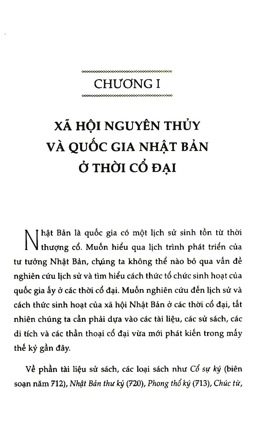 Lịch Sử Tư Tưởng Nhật Bản