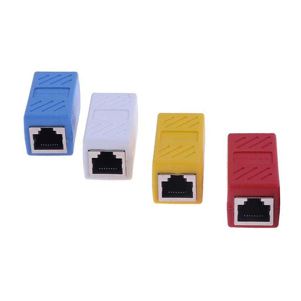 Coupler Inline CAT5E Coupler LAN Cable Connector Female To Female