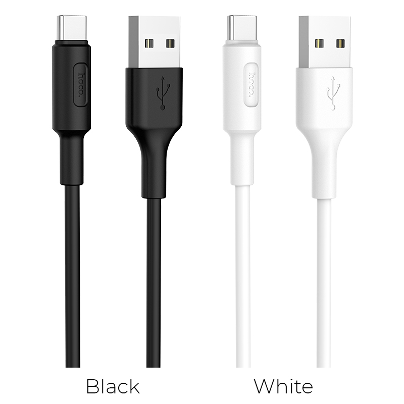 Cáp sạc nhanh Hoco X25 USB Type C dây dù cao cấp chống dứt - Hàng chính hãng