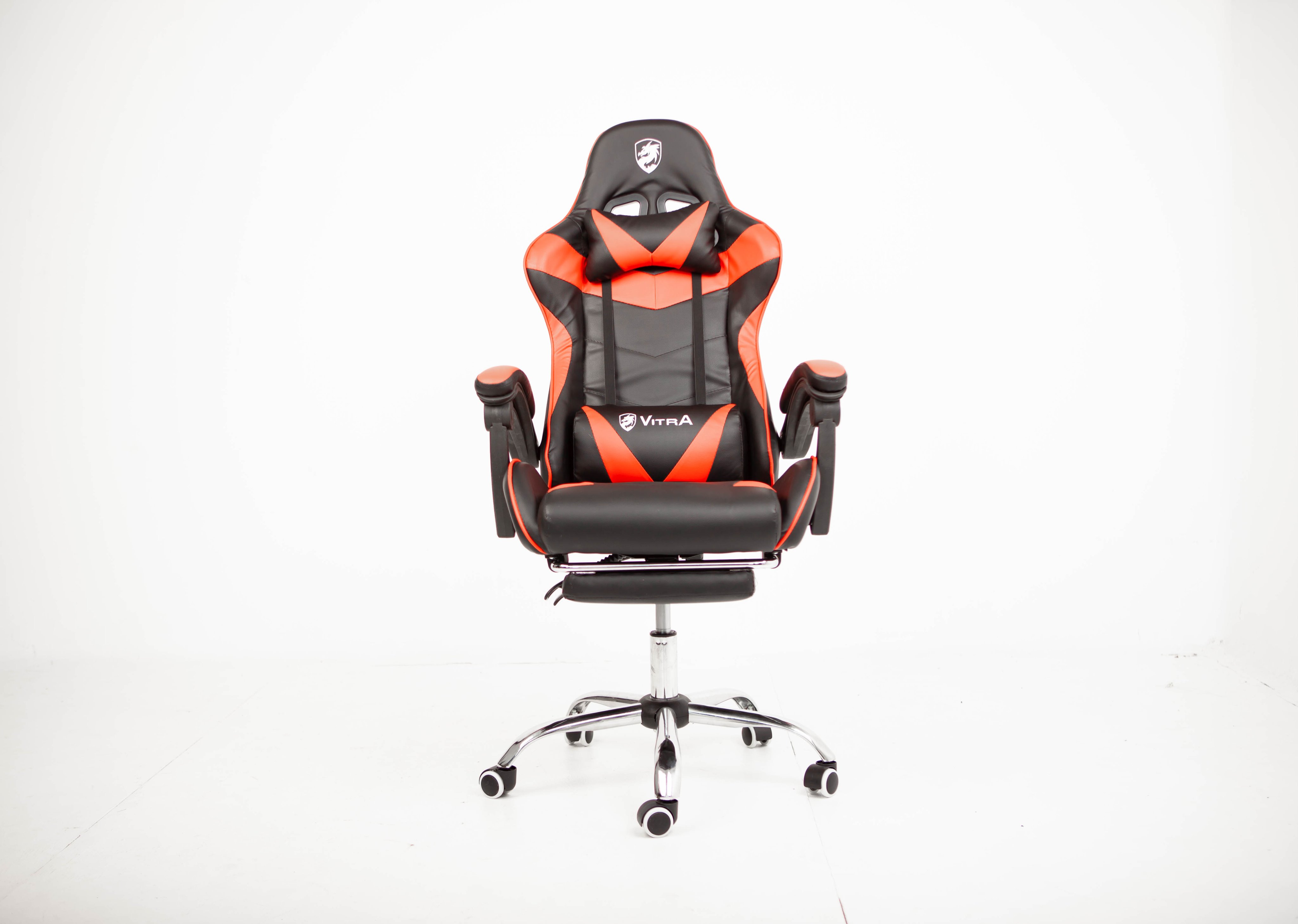 GHẾ GAME CAO CẤP VITRA XRACING H55 ĐỎ-ĐEN ( HÀNG NHẬP KHẨU)