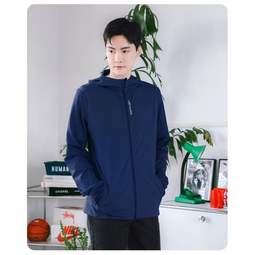 ÁO KHOÁC NAM LIMEORANGE CHỐNG NẮNG KHÁNG KHUẨN MỚI - AIR HOODIE HARD SKIN 2 FOR MEN - LM22707102