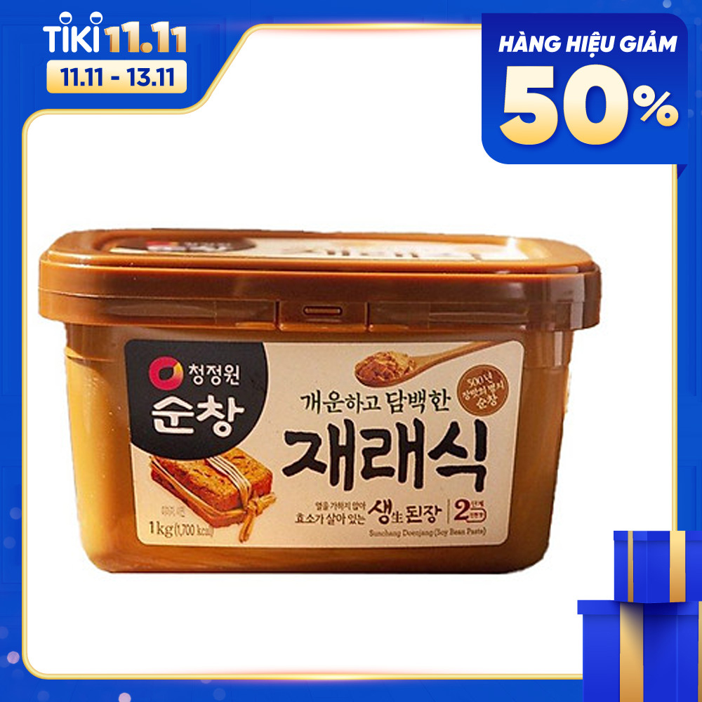 Tương Đậu Nành Truyền Thống Daesang Hàn Quốc Hộp 1Kg