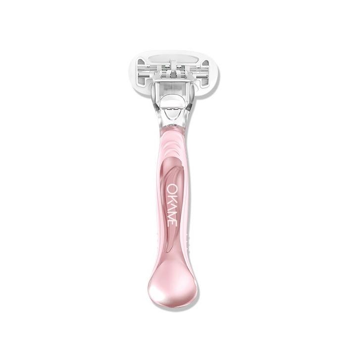 Dao Cạo Chuyên Dụng 5 Lưỡi Kèm 1 Đầu Thay Okame Comfort Clean 5 Blades Razor